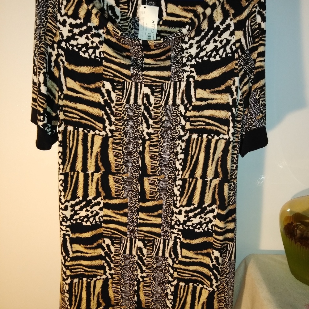 Style & Co.  Animal print dress